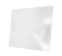 AUTSUPPL Lupa rectangular para lectura de tarjetas, portátil, para pantalla de laptop, herramienta de lupa de página para una fácil lectura, ideal para libros, tarjetas y más