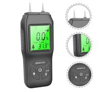 AUTSUPPL Medidor de Humedad Digital para Madera y Paredes Detector de Fugas de Agua con Pantalla LCD Retroiluminada Resistente Portátil y Preciso para Construcción y Carpintería