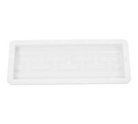 AUTSUPPL Molde reutilizable de plástico 45X15X3 CM para baldosas de suelo con diseño auténtico para caminos y jardines al aire libre