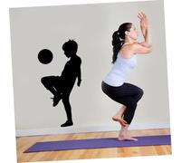 AUTSUPPL Pegatina Decorativa Fútbol para Habitación Adhesivo de Pared PVC Diseño Deporte Fútbol para Decoración Infantil Fácil de Pegar y Retirar Resistente y Seguro para Habitaciones