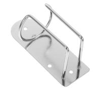 AUTSUPPL Perrulla Soporte De Pared Para Maquinilla De Peluquero Soporte De Pared Para Cortapelos Soporte Para Cortapelos De Peluquero Soporte Para Recortadora Eléctrica Silver Metal