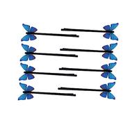 AUTSUPPL Pinzas Laterales Cabello Mariposas 3D 8 Piezas Diseño Elegante Accesorios para Niñas y Mujeres para Bodas y Fiestas Horquillas Llamativas