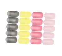 AUTSUPPL Pinzas para Uñas de Gel 20 Piezas Tamaño Ajustable Clips de Plástico para Quitaesmalte Uñas Gel Uso Profesional Colores Variados para Cuidado de Manos en Casa