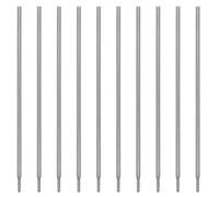 AUTSUPPL Recambios de Rotulador para Marcar la Piel, 10 Unidades, Punta Fina, Aleación de Aluminio, Color Púrpura, Recarga para Kit y Maquillaje de Profesional