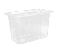 AUTSUPPL Recipiente para Cocción Lenta Transparente con Tapa para Sous Vide Caja de Almacenamiento para Cocina Compatible con Ollas Slow Cooker Resistente Temperatura Constante y