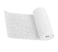 AUTSUPPL Relleno resistente para anclajes y reparación de paredes, tela de yeso multifuncional para bricolaje y modelado 3D, fácil de usar, color blanco, 1 rollo