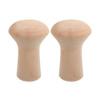 AUTSUPPL Set de 2 Moldes de Madera para Moldear Cerámica Diseño Inspirado en Seta, Perfectos para Modelado de Arcilla y Técnicas Artísticas Detalladas
