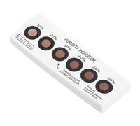 AUTSUPPL Tarjeta Indicadora de Humedad 6 Puntos para Prueba Precisa Papel Reutilizable Azul a Rosa Paquete de 20 Unidades para Monitoreo en Dispositivos Eléctricos y Almacenamiento