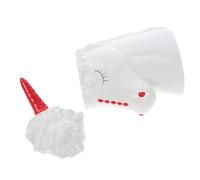 AUTSUPPL Taza de Cóctel Cerámica de 350 Ml Diseño de Unicornio Blanco Copa Decorativa para Bar y Hogar Vaso para Beber Agua y Cócteles en Fiestas y Reuniones