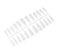 AUTSUPPL Uñas Postizas Ultrafinas 240 Piezas Punta Mate Adhesivas y Naturales Kit de Manicura para Niñas y Mujeres Accesorios para Arte de Uñas en Casa