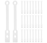 AUTSUPPL y Técnicas de Estilismo Capilar 35 Bandas para de Pelo Elásticas de Silicona Suaves y Resistentes, para Peinados Diarios