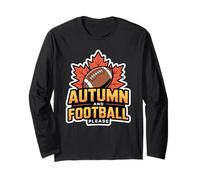 Autumn and Football Please Lover Fan Ball Leaves Manga Larga
