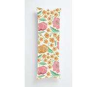 Autumn Blooms Body Pillow Case Cover 70x90cm, Long Backrest Cushion Pillow Protector with Zipper, Decorative Bedding Pillowcase, Soft Body Pillow Cover for Couch Bedroom Fashion