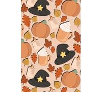Autumn Brew No. 8: Cozy Witch Journal | Fall Aesthetic Notebook | Hex & Hue Pixel Apothecary | 200 Lined Pages | 8.5x5.5” Cream Paper