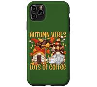 Autumn Coffee Gnomes For Women For Fall and Coffee Lover Carcasa para iPhone 11 Pro MAX