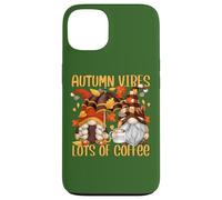 Autumn Coffee Gnomes For Women For Fall and Coffee Lover Carcasa para iPhone 13