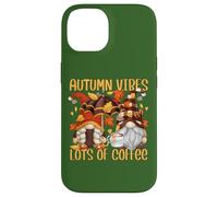 Autumn Coffee Gnomes For Women For Fall and Coffee Lover Carcasa para iPhone 14