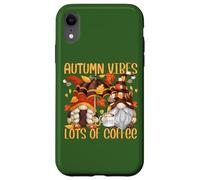 Autumn Coffee Gnomes For Women For Fall and Coffee Lover Carcasa para iPhone XR