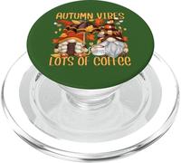 Autumn Coffee Gnomes For Women For Fall and Coffee Lover PopSockets PopGrip para MagSafe