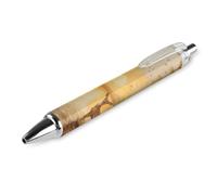 Autumn Deers at Sunset by The Lake - Bolígrafos retráctiles de tinta azul de 0,5 mm, punta fina, suministros de oficina, 1 unidad como imagen 2