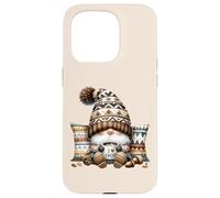 Autumn GNOME For Cold Sweater Weather with Hot Cocoa Mug Carcasa para iPhone 15 Pro