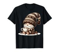 Autumn GNOME For Fall Women Men and Kids Who Loves Hot Cocoa Camiseta