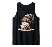 Autumn GNOME For Fall Women Men and Kids Who Loves Hot Cocoa Camiseta sin Mangas