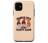Autumn GNOME For Women Pumpkin Spice Is My Favorite Season Carcasa para iPhone 11