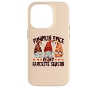 Autumn GNOME For Women Pumpkin Spice Is My Favorite Season Carcasa para iPhone 14 Pro