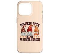 Autumn GNOME For Women Pumpkin Spice Is My Favorite Season Carcasa para iPhone 16 Pro