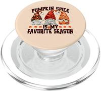 Autumn GNOME For Women Pumpkin Spice Is My Favorite Season PopSockets PopGrip para MagSafe