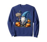 Autumn GNOME with Pumpkin Patch Sign and Crows Fall Vibes Sudadera