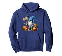 Autumn GNOME with Pumpkin Patch Sign and Crows Fall Vibes Sudadera con Capucha