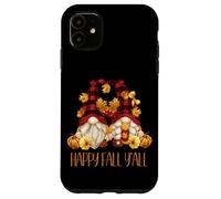 Autumn Gnomes Couple with Pumpkins For Women Happy Fall Yall Carcasa para iPhone 11