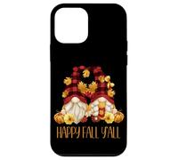 Autumn Gnomes Couple with Pumpkins For Women Happy Fall Yall Carcasa para iPhone 12 Mini