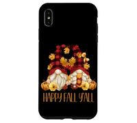 Autumn Gnomes Couple with Pumpkins For Women Happy Fall Yall Carcasa para iPhone XS MAX