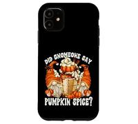 Autumn Gnomes For Women Fall Coffee Mug Pumpkin Spice Latte Carcasa para iPhone 11