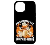 Autumn Gnomes For Women Fall Coffee Mug Pumpkin Spice Latte Carcasa para iPhone 15