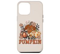 Autumn Hello Pumpkin Design. Woman Fall Carcasa para iPhone 12 Pro MAX