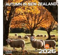Autumn In New Zealand 2026 Calendar