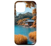 Autumn Lake House Seroenity Retiro Carcasa para iPhone 12 Mini