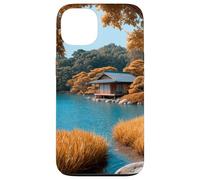 Autumn Lake House Seroenity Retiro Carcasa para iPhone 13