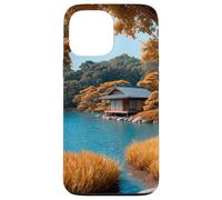 Autumn Lake House Seroenity Retiro Carcasa para iPhone 13 Pro MAX