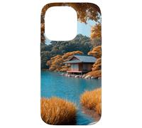 Autumn Lake House Seroenity Retiro Carcasa para iPhone 14 Pro