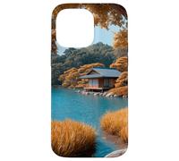 Autumn Lake House Seroenity Retiro Carcasa para iPhone 14 Pro MAX
