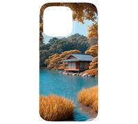 Autumn Lake House Seroenity Retiro Carcasa para iPhone 15 Pro MAX