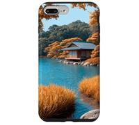 Autumn Lake House Seroenity Retiro Carcasa para iPhone 7 Plus/8 Plus