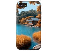 Autumn Lake House Seroenity Retiro Carcasa para iPhone SE (2020) / 7/8