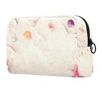 Autumn Maple Leaves1 - Bolsas pequeñas de maquillaje para mujer, bolsa de almacenamiento de cosméticos con cremallera, bolsa organizadora de accesorios de belleza, Multicolor 06, 18.5x7.5x13cm/7.3x3x5.1in