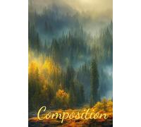 Autumn Melody - Blank Music Composition Notebook: A 120-Page Notebook with 6 Staves per Page for Composing, Writing, and Musical Inspiration